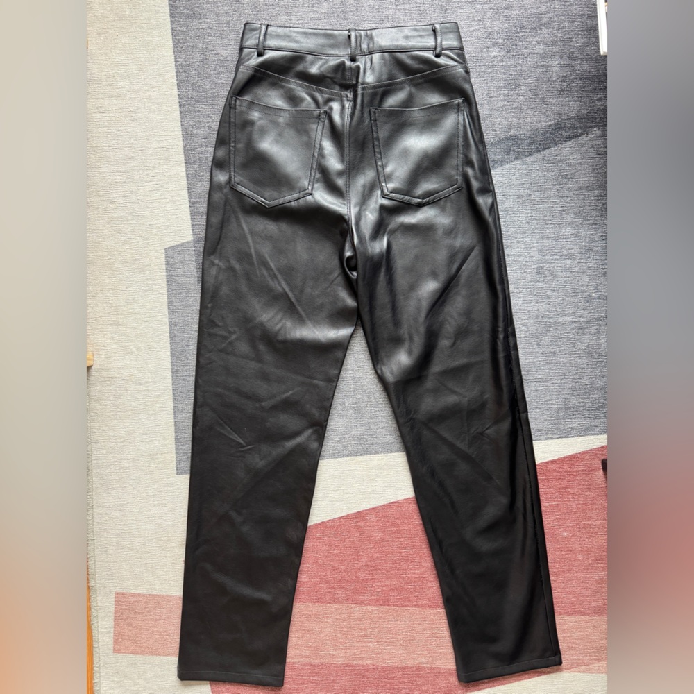 Dynamite Gisele Straight Leg Faux Leather Pants - Picture 6 of 6